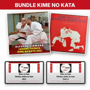 Bundle Kime no Kata: lezione tecnica 2022, video 1988 Kime no Kata e Kodokan Goshin Jutsu, tutorial Idori e Tachi Ai