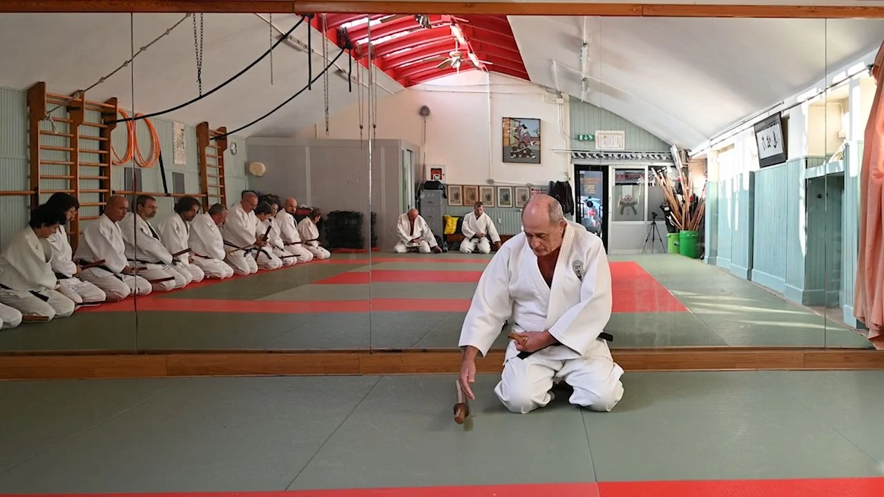 Alfredo Vismara depone le armi - Lezione Kime no Kata 2022